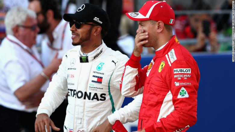 Lewis Hamilton wants 'more respect' shown to Sebastian Vettel